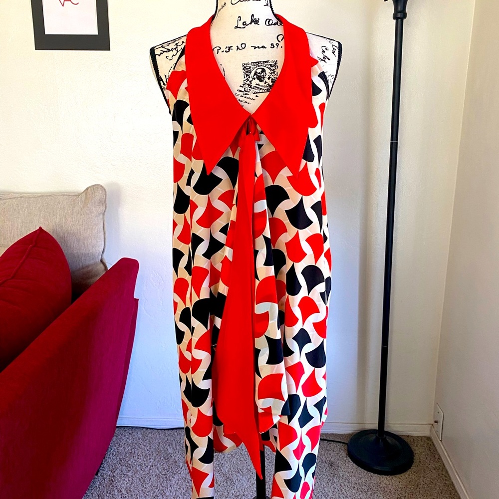 H&M dress with inspiration from the ♠️♦️aces card deck!